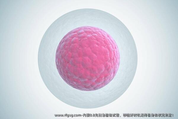 內(nèi)膜0.8先別急著做試管，移植好時(shí)機(jī)還得看身體狀況來定！